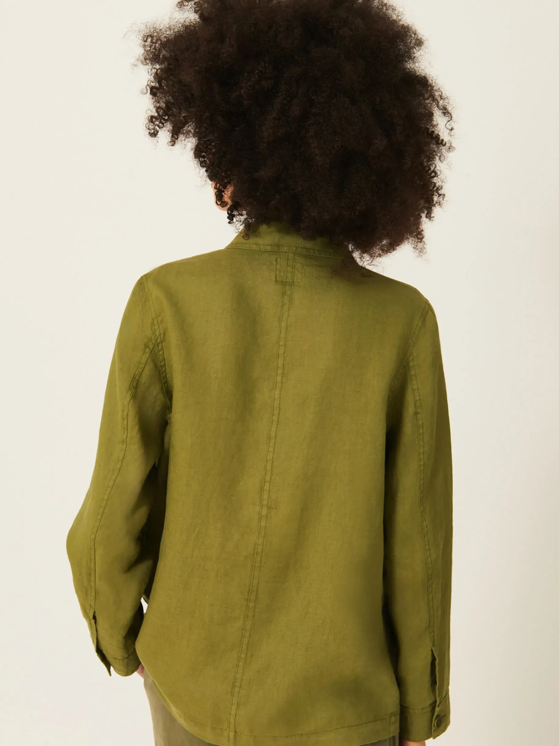 BENSIMON Manteaux & Vestes<Veste fabrine OLIVE