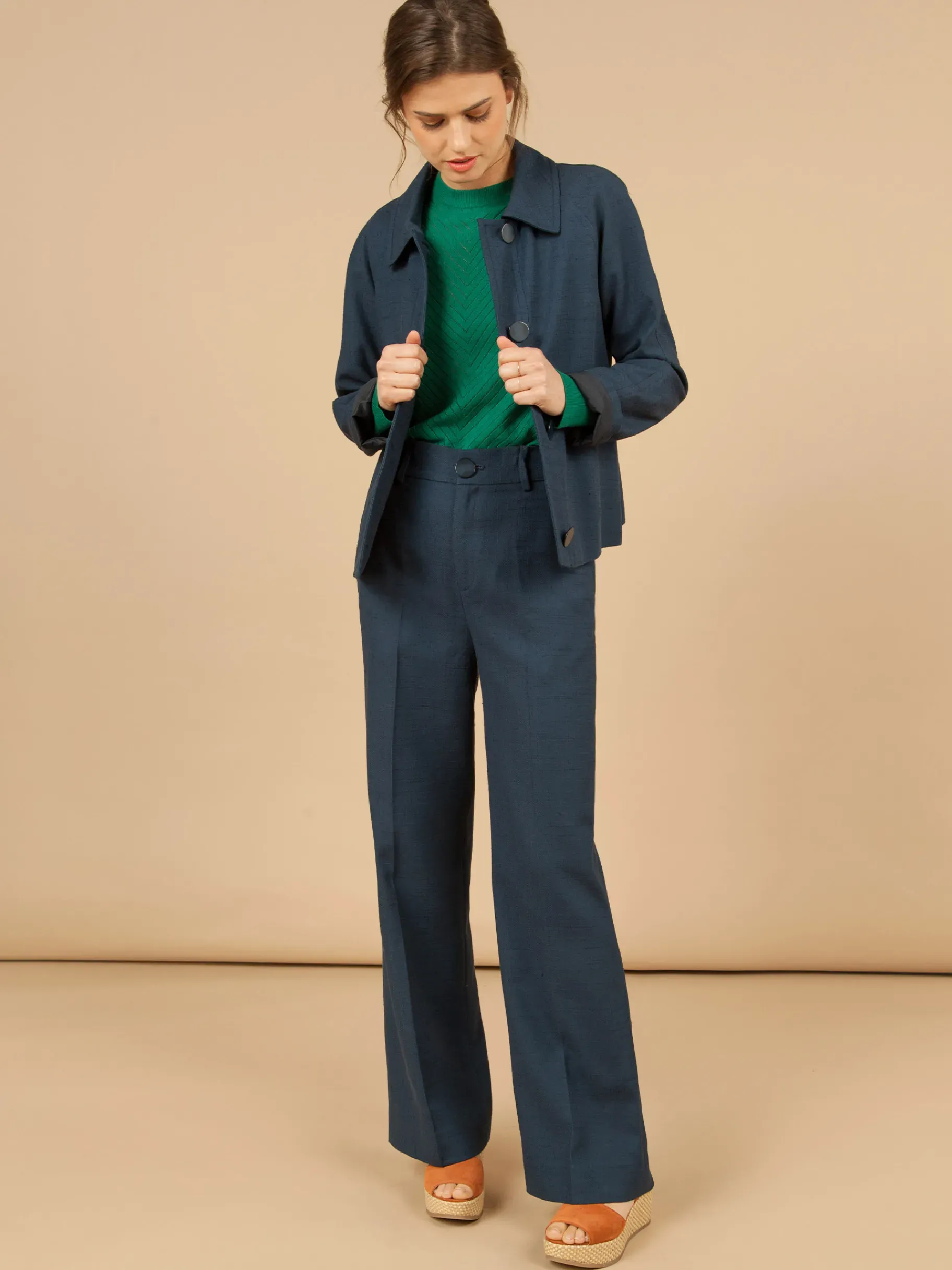BENSIMON Manteaux & Vestes<Veste fact MARINE