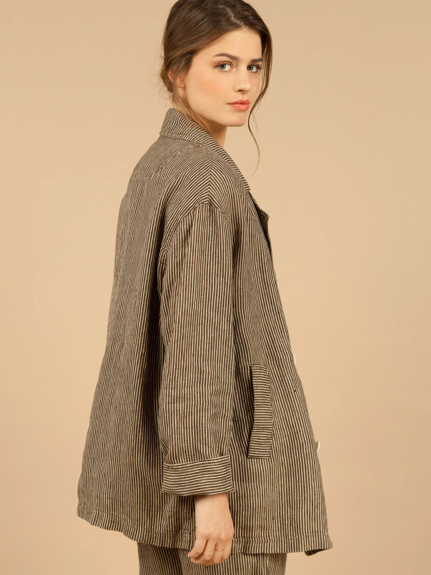 BENSIMON Manteaux & Vestes<Veste fÉlix RAYURES