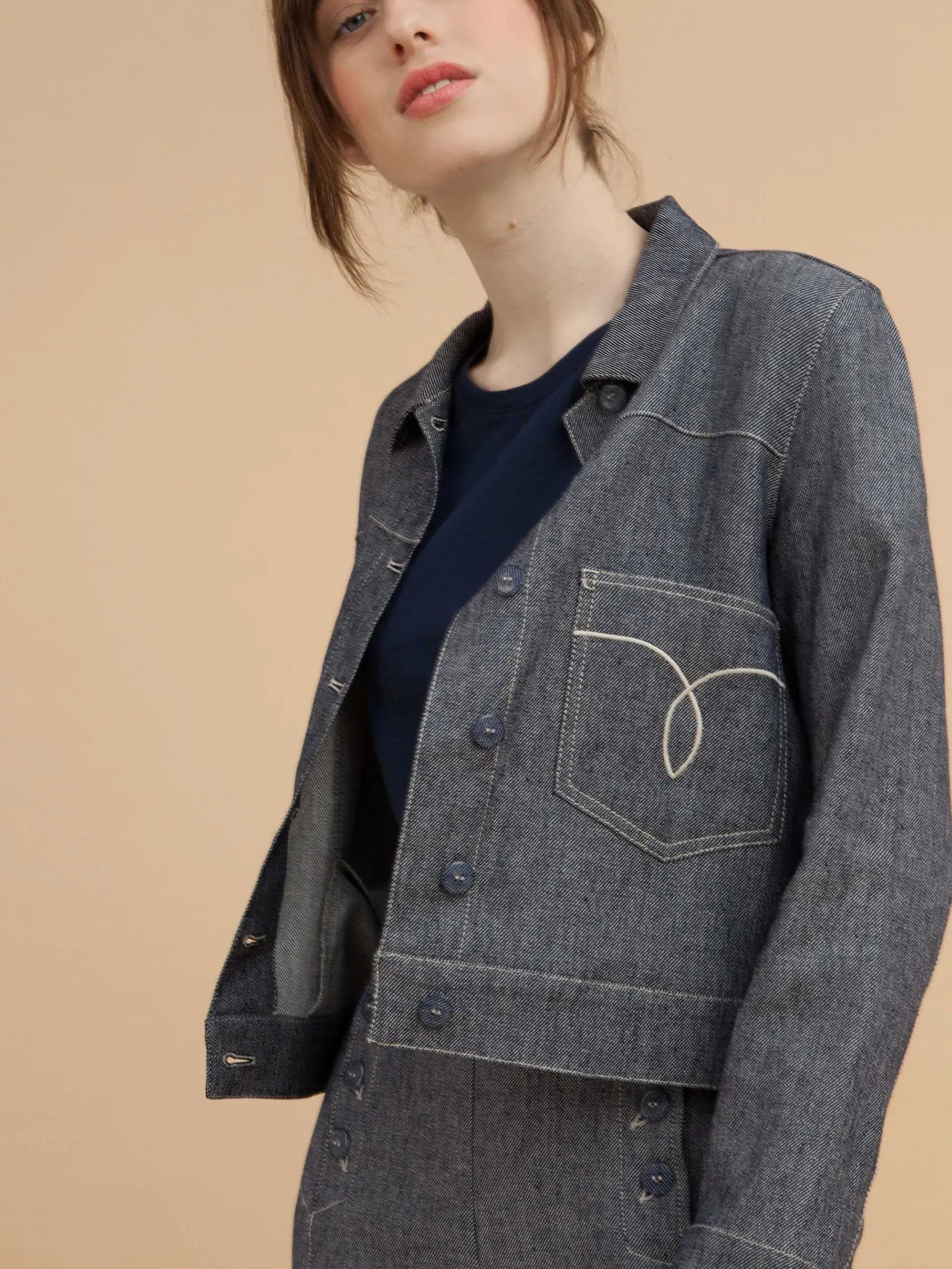 BENSIMON Manteaux & Vestes<Veste indaca DENIM