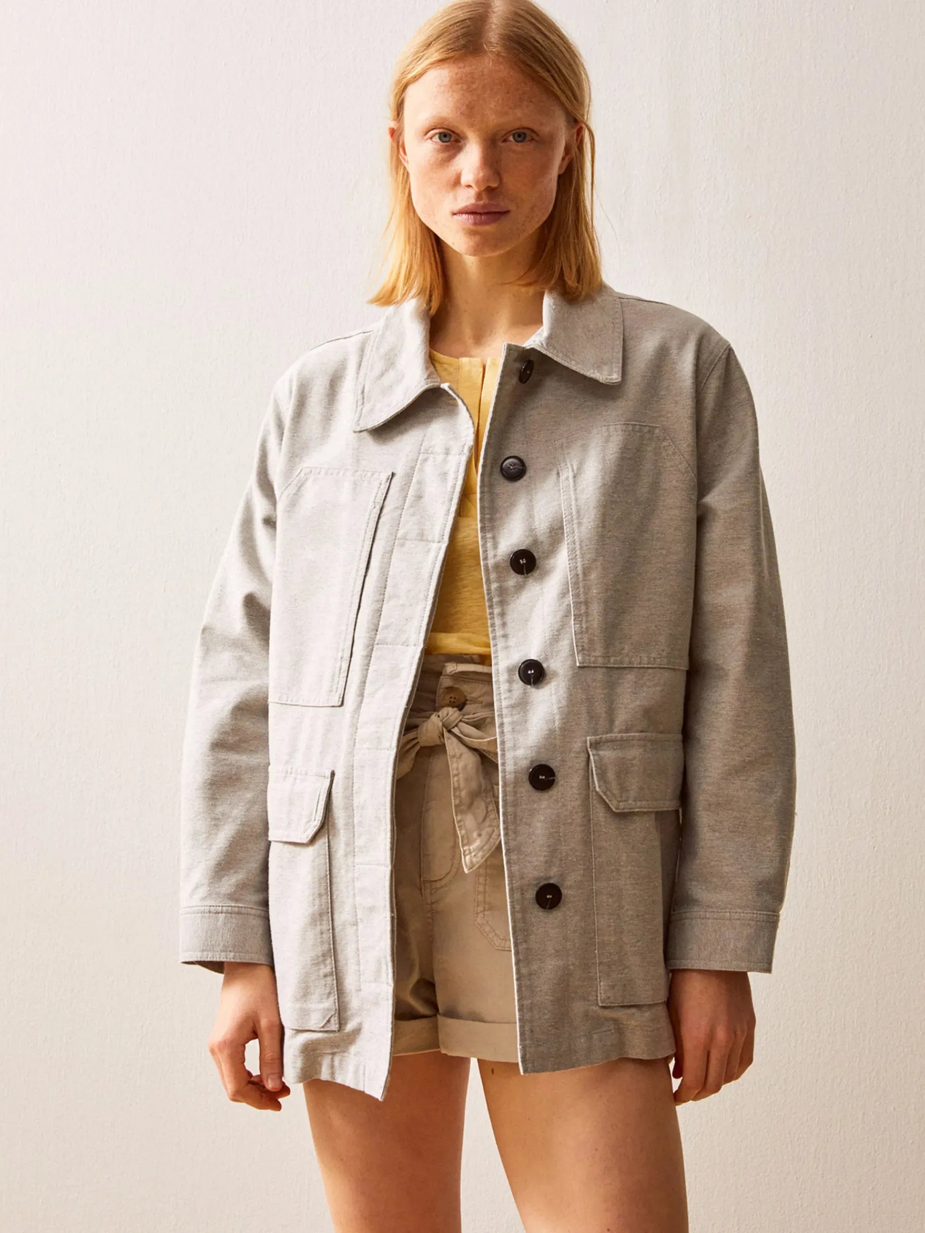 BENSIMON Manteaux & Vestes<Veste jordana GREY TWILL