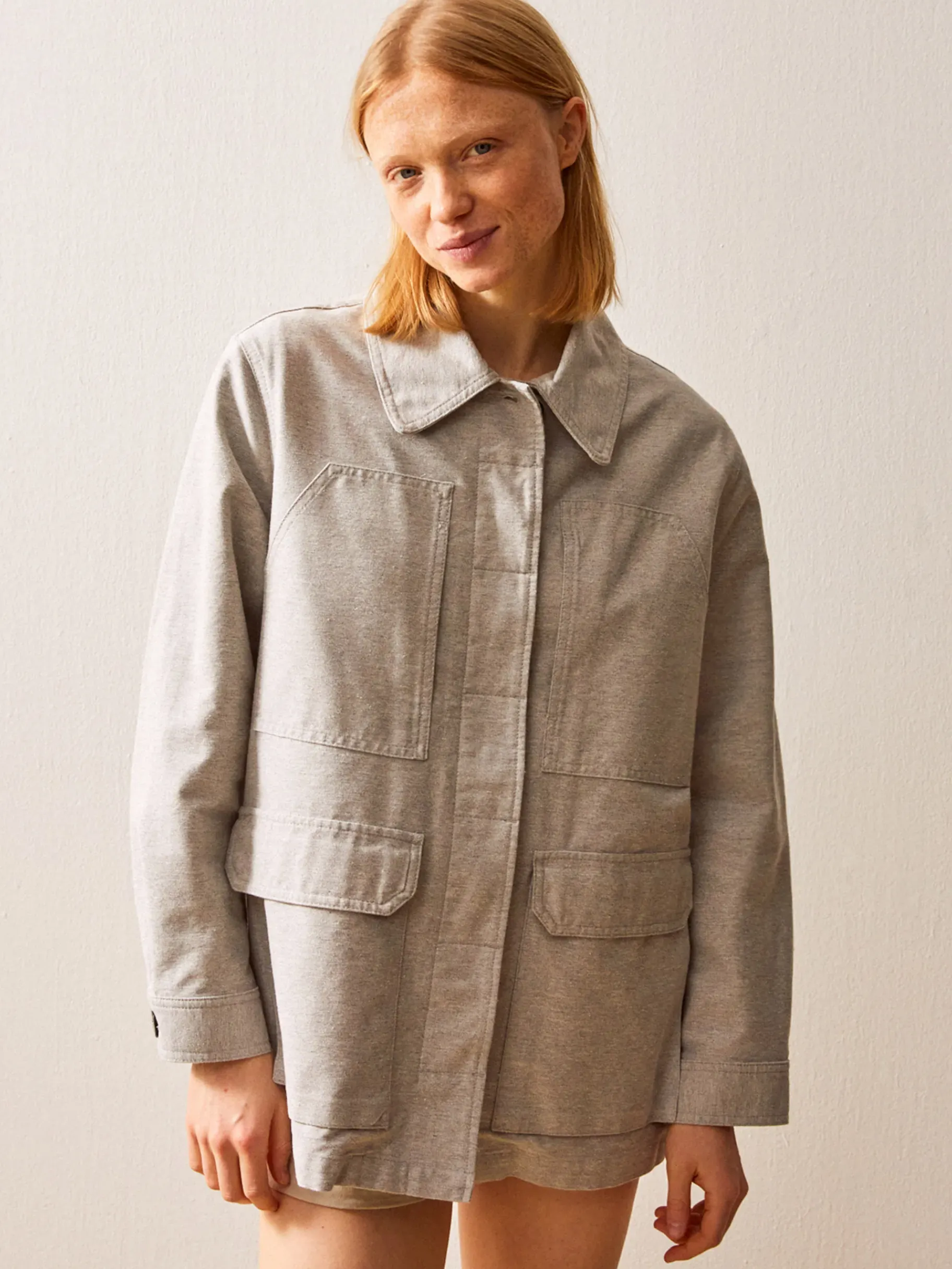 BENSIMON Manteaux & Vestes<Veste jordana GREY TWILL