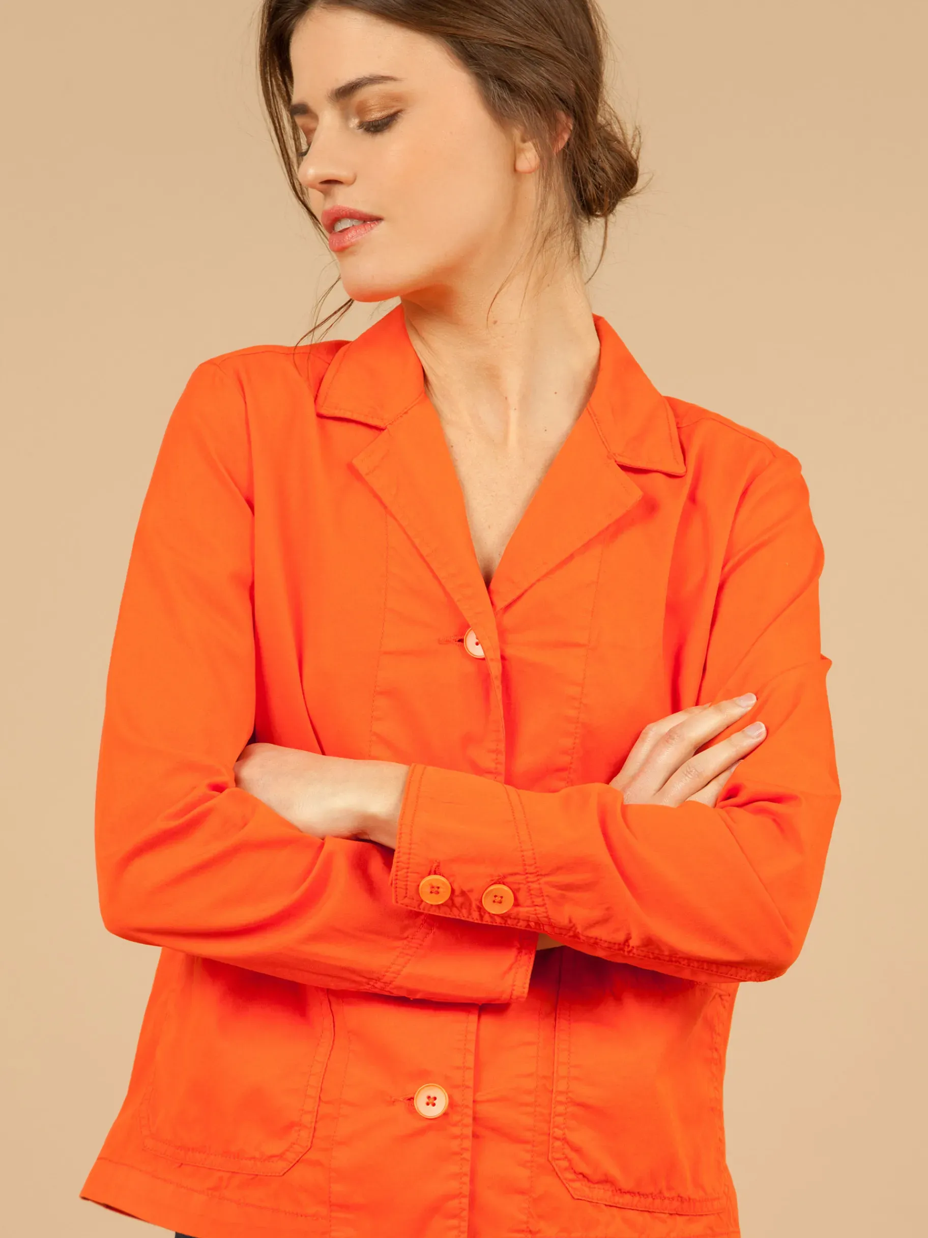 BENSIMON Manteaux & Vestes<Veste tevala COQUELICOT