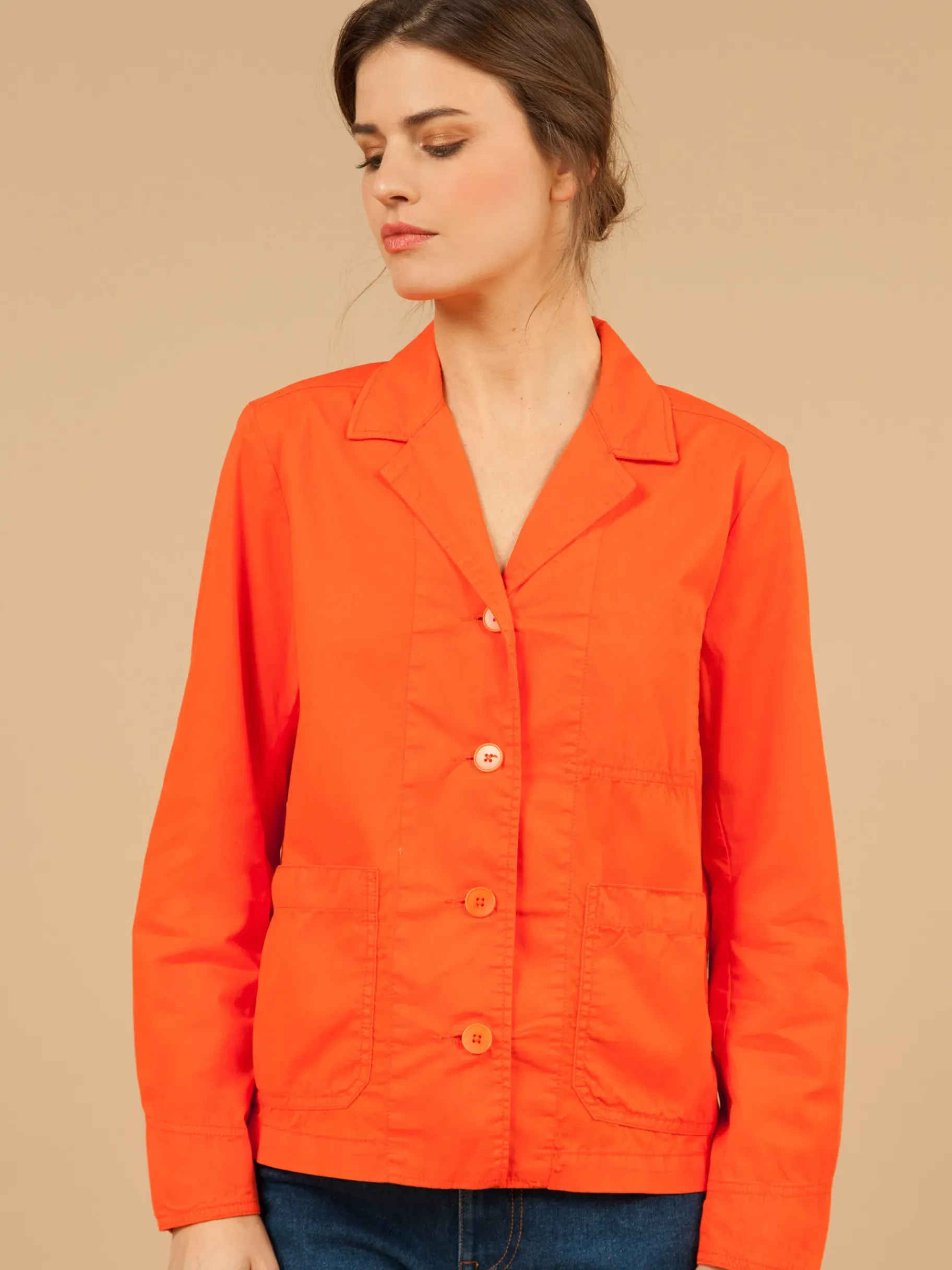BENSIMON Manteaux & Vestes<Veste tevala COQUELICOT